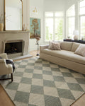 Francis Collection FRA-01 Spa/Granite 2ft-6ft x 9ft-9ft Runner Rug