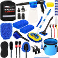Car Wash Detailing Kit 37pcs Complete Car Care Tools - All-in-One Kit