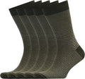 VRD Stylish Men's Dress Socks 5-Pack with Variety of Patterns