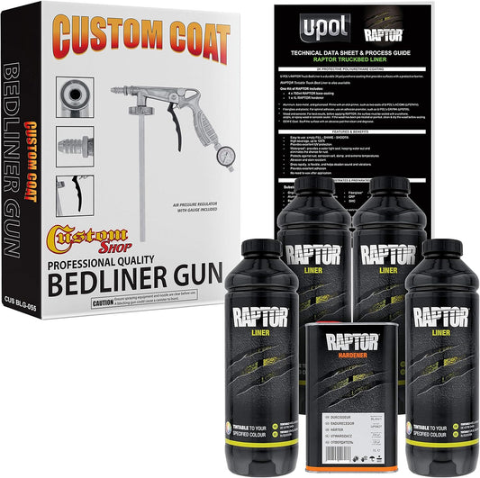 Custom Shop U-Pol Raptor Tintable Urethane Spray-On Bed Liner