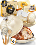 Dutch Oven Bread Baking 5QT Enamel Bread-Oven - Crisp Crust, Ready