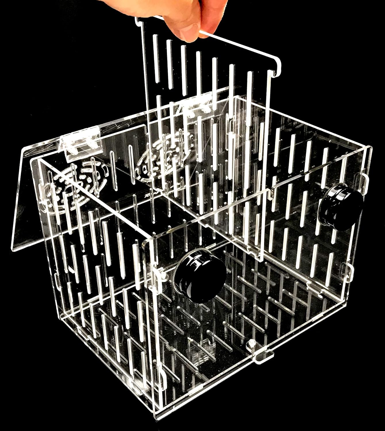 Magnetic Acclimation Breeder Box for Fish and Coral Display