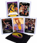 Kobe Bryant (5) Assorted Basketball Cards Bundle - Great Gift