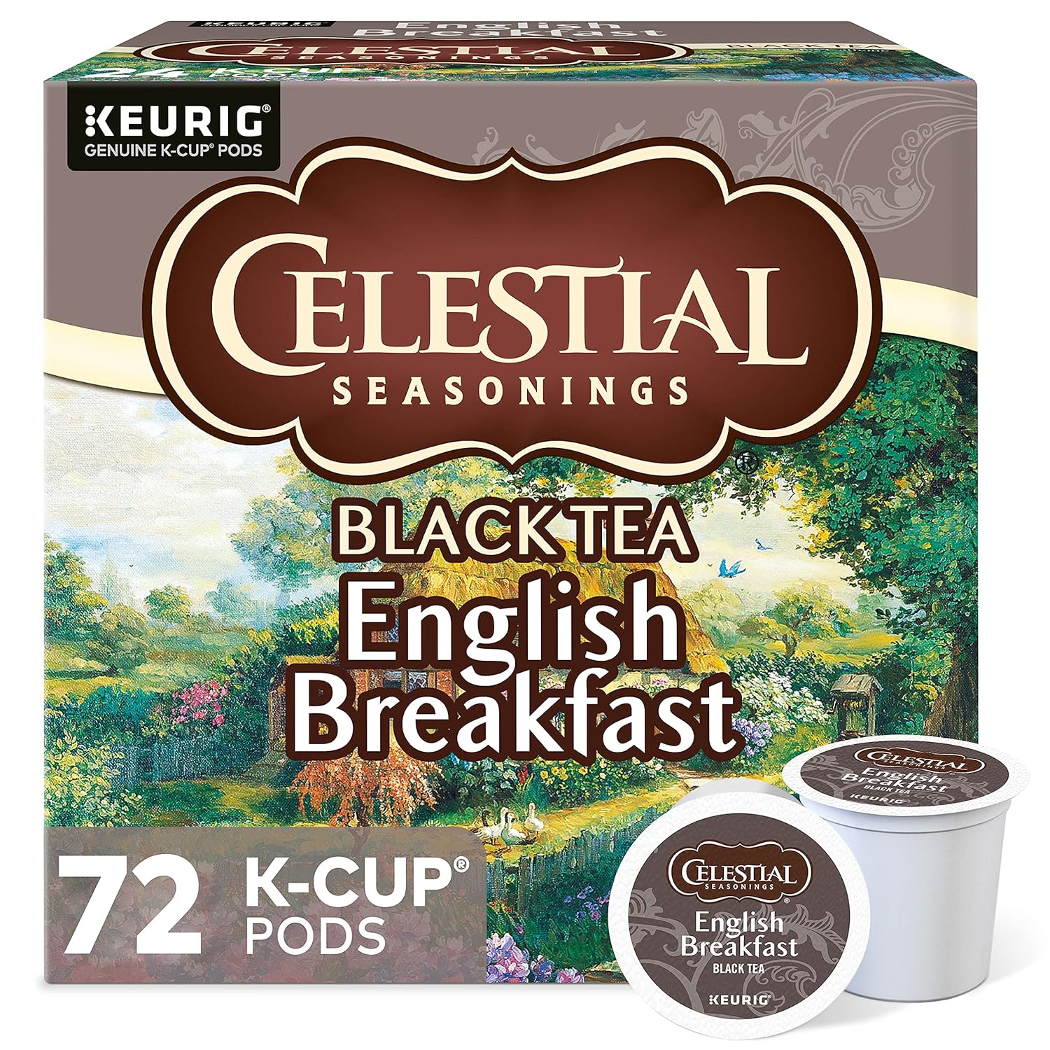Celestial Seasonings English Breakfast Tea K-Cup Pods for Keurig
