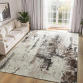 Ompaa Living Room Rug 5x8 Machine Washable Boho Abstract Design