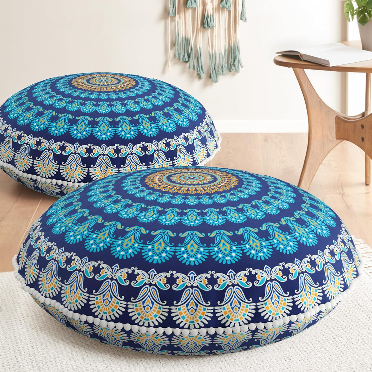 Codi Meditation Floor Pillow Set of 2 for Relaxation and Yoga