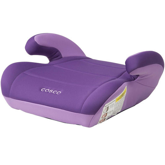 Lightweight Grape Backless Booster Seat for Kids 40-100 lbs by Cosco
