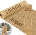 Burlap Fabrics Roll 60 in x 100 ft Natural Jute - Tree Wrap & Garden