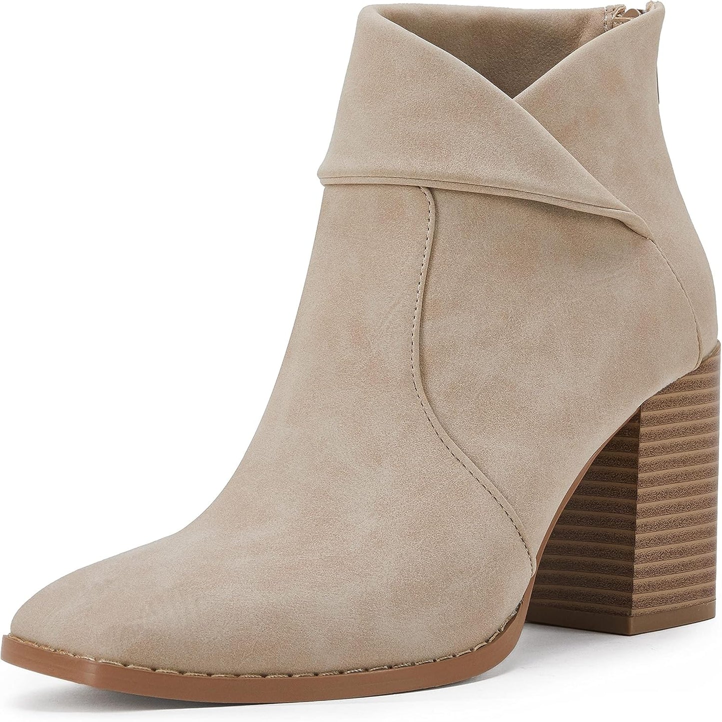 LAICIGO Women's Square Toe Ankle Boots for Every Occasion