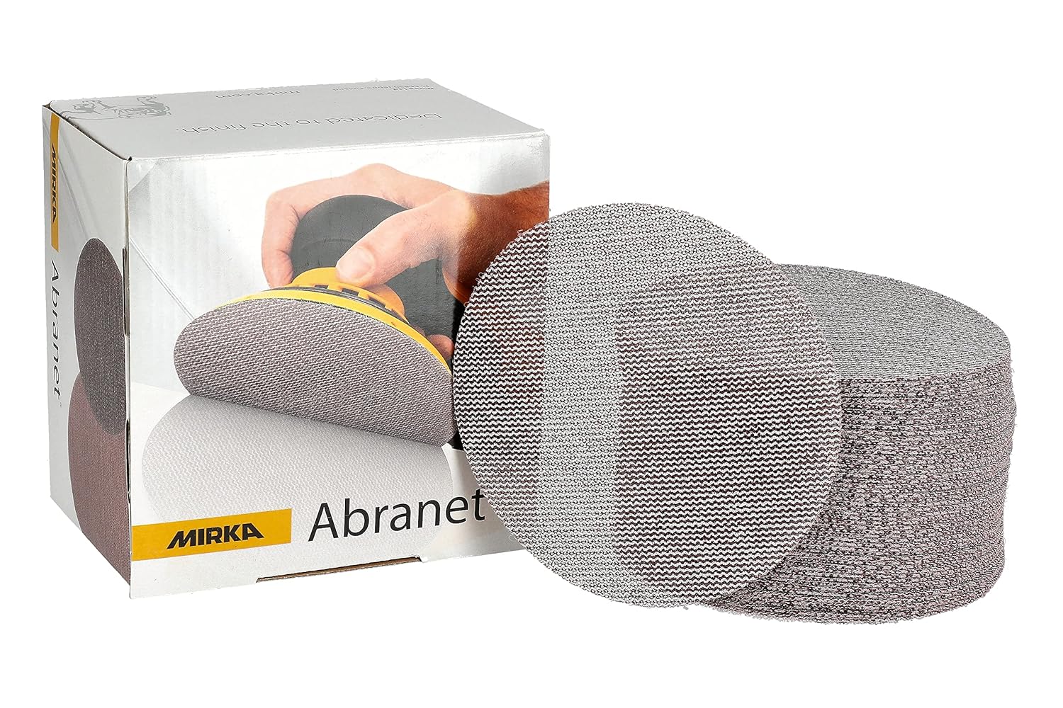 Mirka Abranet Net Disc 5 inch Grit 80 Sandpaper 50 pcs