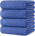 POLYTE Microfiber Oversize Quick Dry Bath Towel 60 x 30 in - 4 Pack