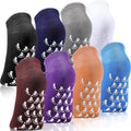 Sintege Non Slip Yoga Socks 8 Pairs - Cozy Low Cut Gripper Socks