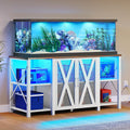 YITAHOME Reptile Tank Stand with LED Light and Power Outlet