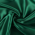 Charmeuse Satin Fabric 44in x 40 yd - Emerald Green