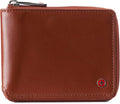 Logan Zipper Bifold Wallet for Men or Women - RFID Safe Design