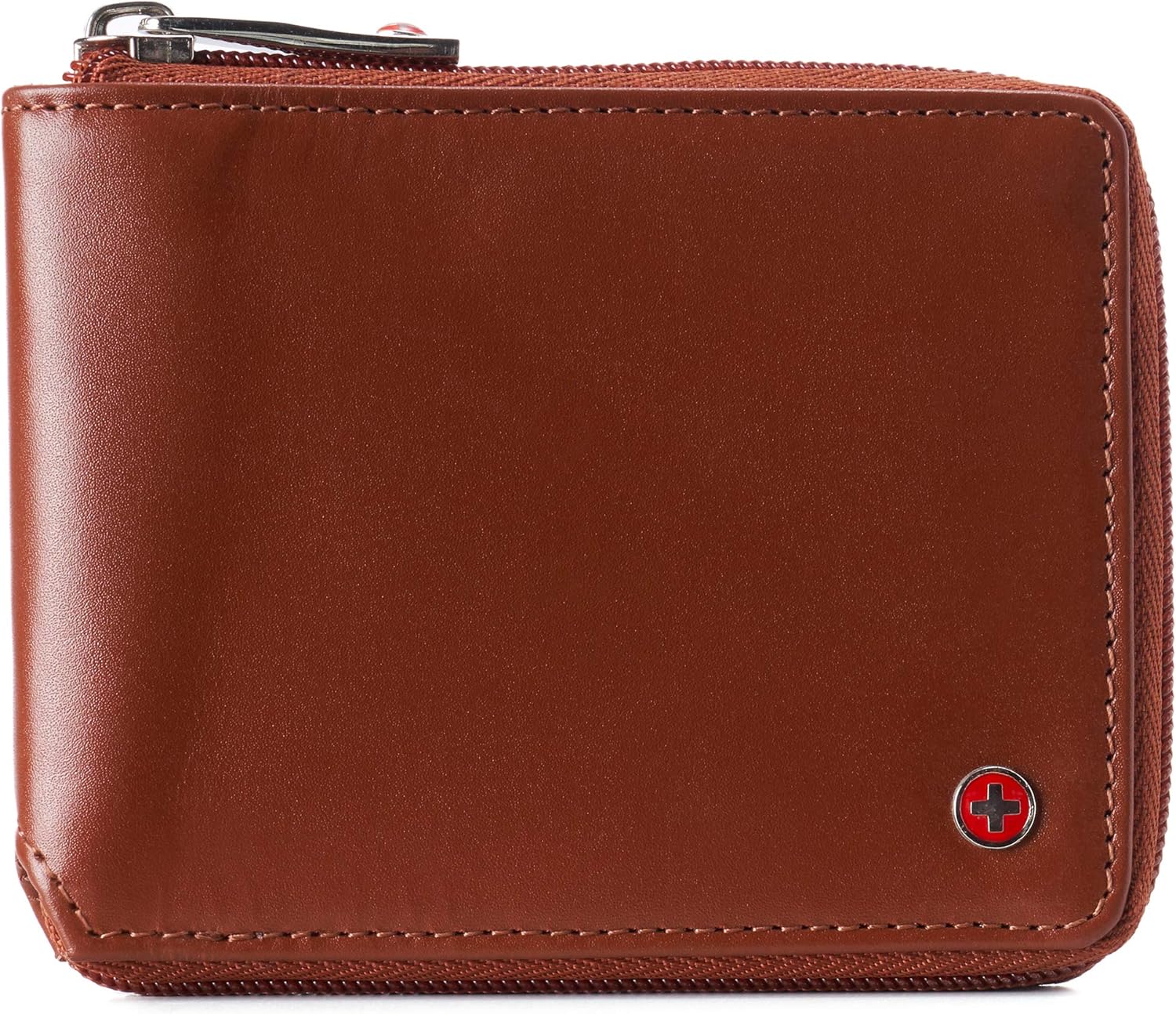 Logan Zipper Bifold Wallet for Men or Women - RFID Safe Design