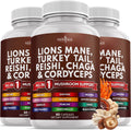 Lions Mane Mushroom Supplement 20-in-1 Blend - Focus & Energy