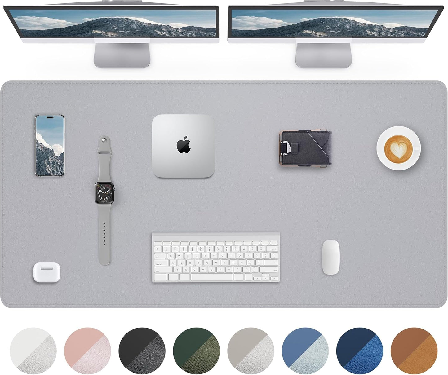 Large Desk Mat 55in x 24in - Premium Non-Slip Desk Pad