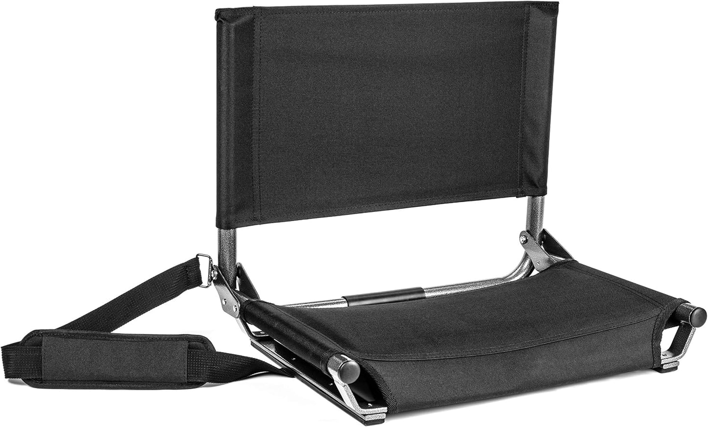 Portable Folding Steel Stadium Seats for Bleachers - 17in Comfort