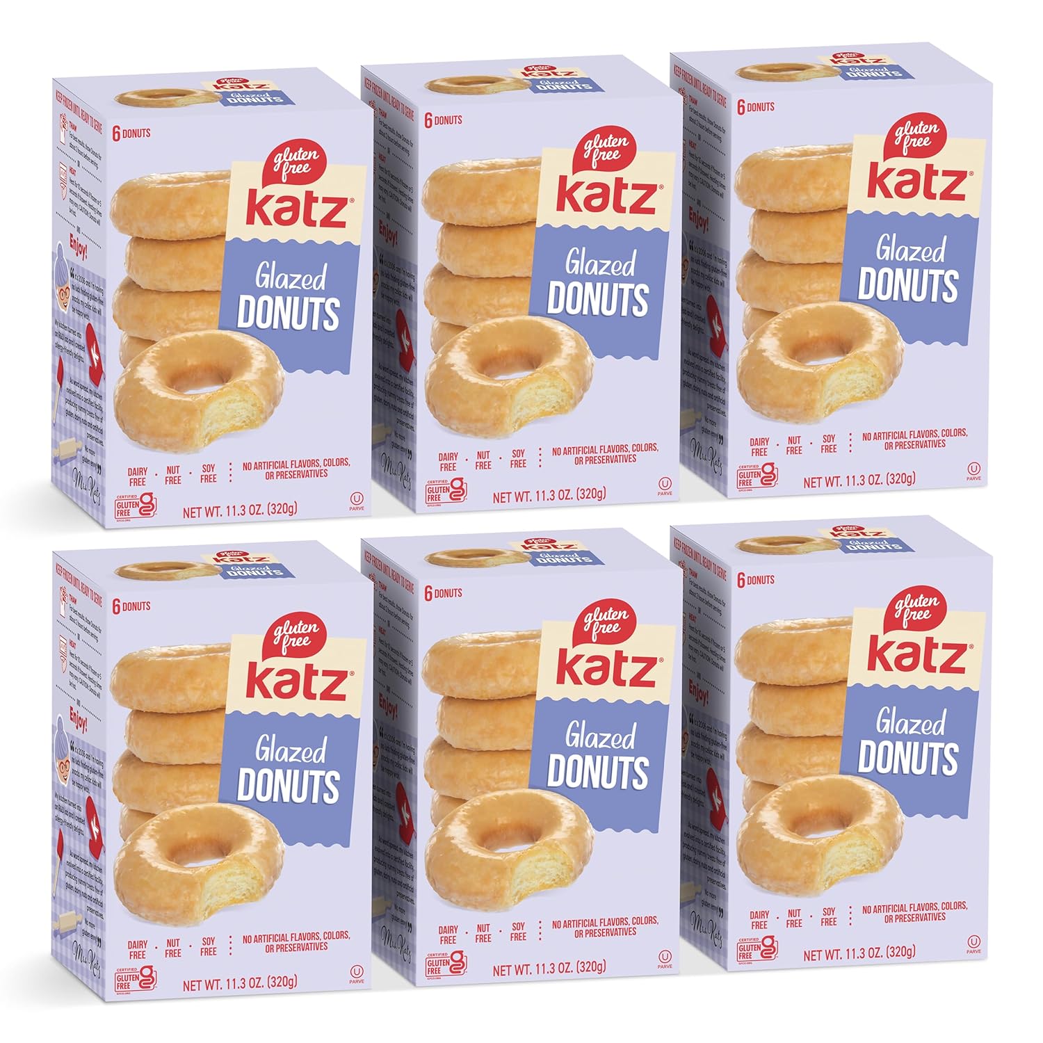 Katz Gluten Free Glazed Donuts - Deliciously Dairy Free Treats