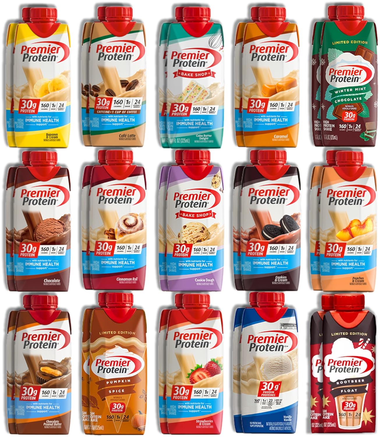 Niro Assortment Protein Shake Variety Pack with 8 Flavors