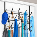 Over Door Hooks Rack 28 Hook Over Door Hanger - Heavy Duty Organizer