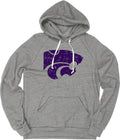 Blue 84 Men's Tri-Blend Hoodie Kansas State Wildcats - Vintage Icon