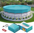 2025 Upgrade 15 ft Winter Pool Cover - StormProof Fit