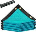 Royal Shade 8 ft x 28 ft Turquoise 90% Shade Cloth - Durable Kennel