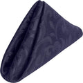 Ultimate Textile Somerset Damask Plum Cloth Napkins - Wrinkle & Stain