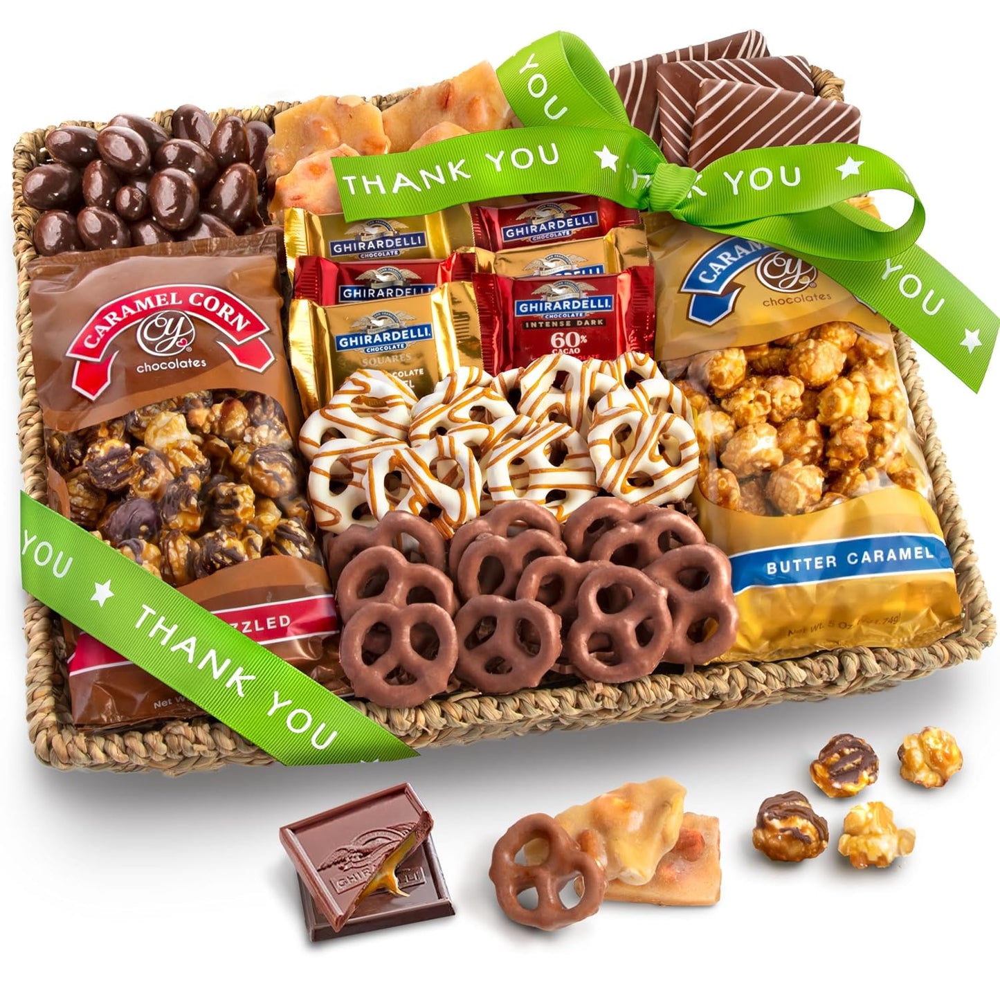 Thank You Chocolate Caramel and Crunch Grand Gift Basket Review