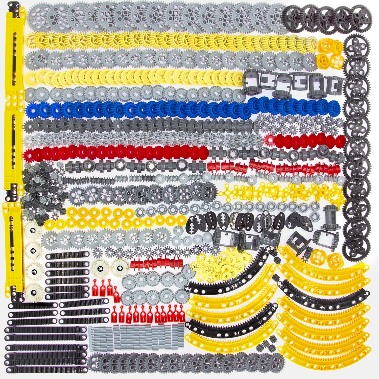 Ultimate 699pc Technic Gear Kit for LEGO Fans