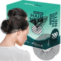 Nylon Hair Nets 300 Pack 24ft Honeycomb Mesh - Breathable, Sturdy