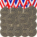 Cross Country Running Medals 2 in Bronze Pack of 48 - Bulk Awards