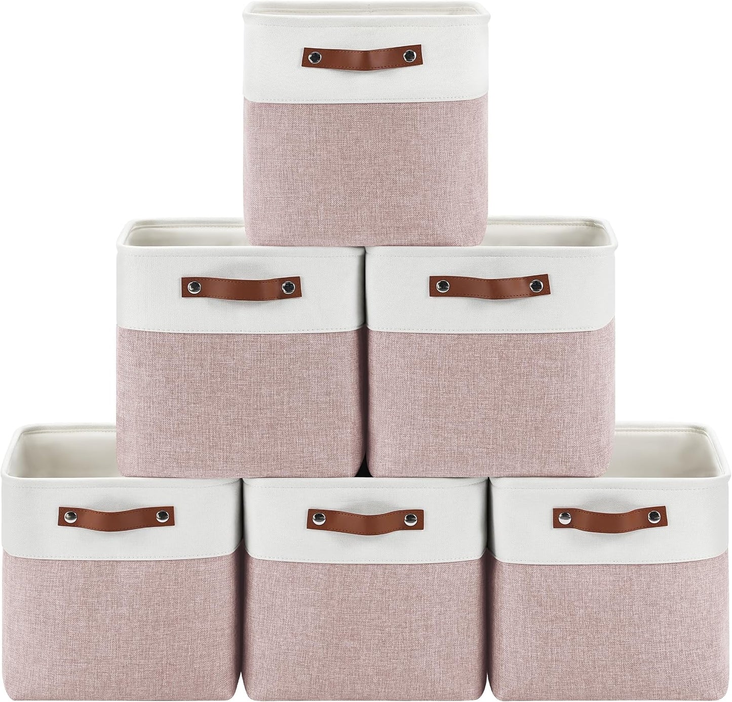 Collapsible Fabric Cube Storage Bins for Stylish Organization