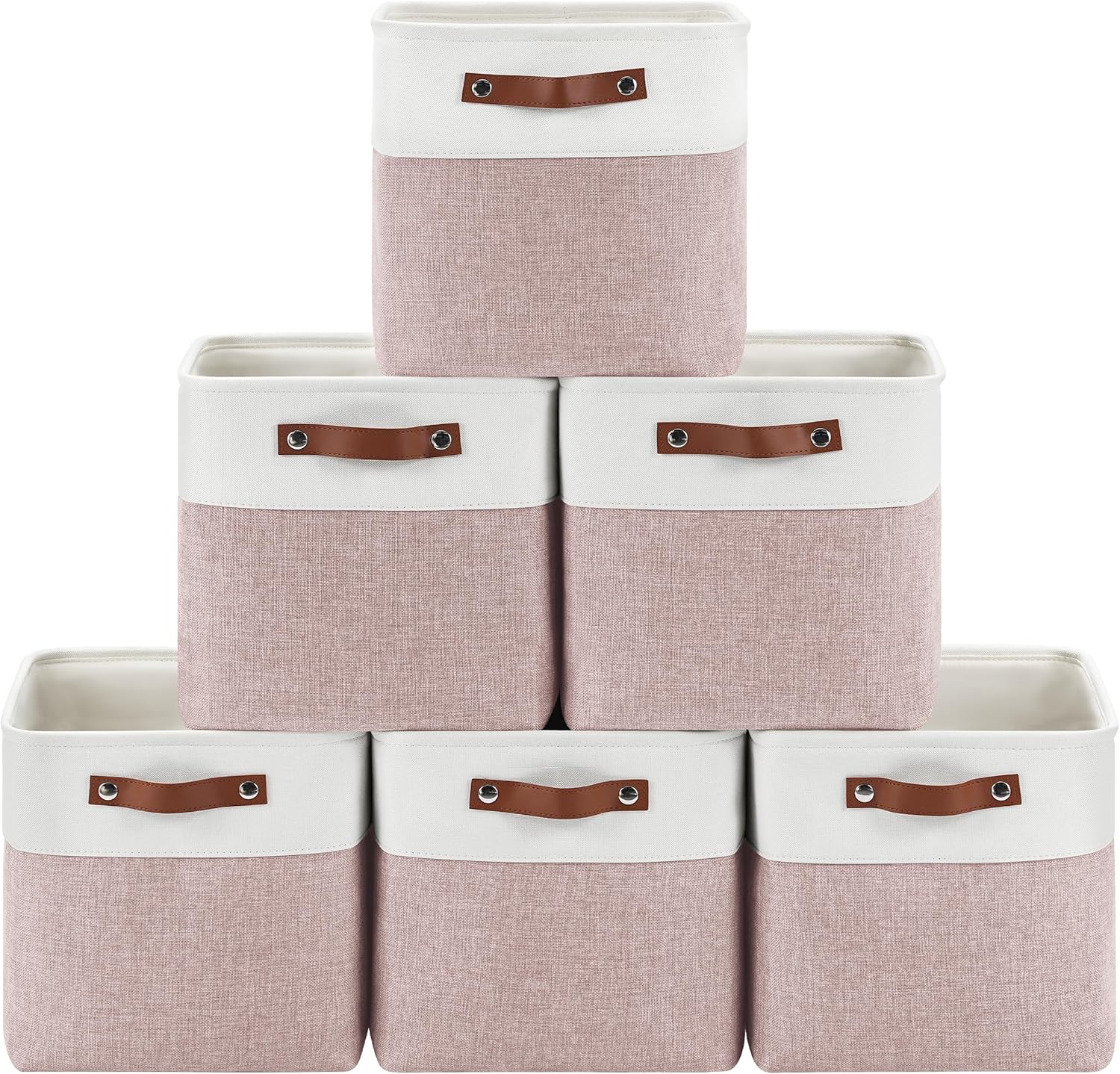 Collapsible Fabric Cube Storage Bins for Stylish Organization