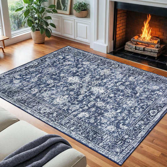 KILOCOCO 8x10 Area Rug for Living Room and Bedroom Spaces