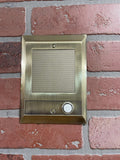 SCFM Replacement Door Speaker for Nutone Intercom - Antique Brass