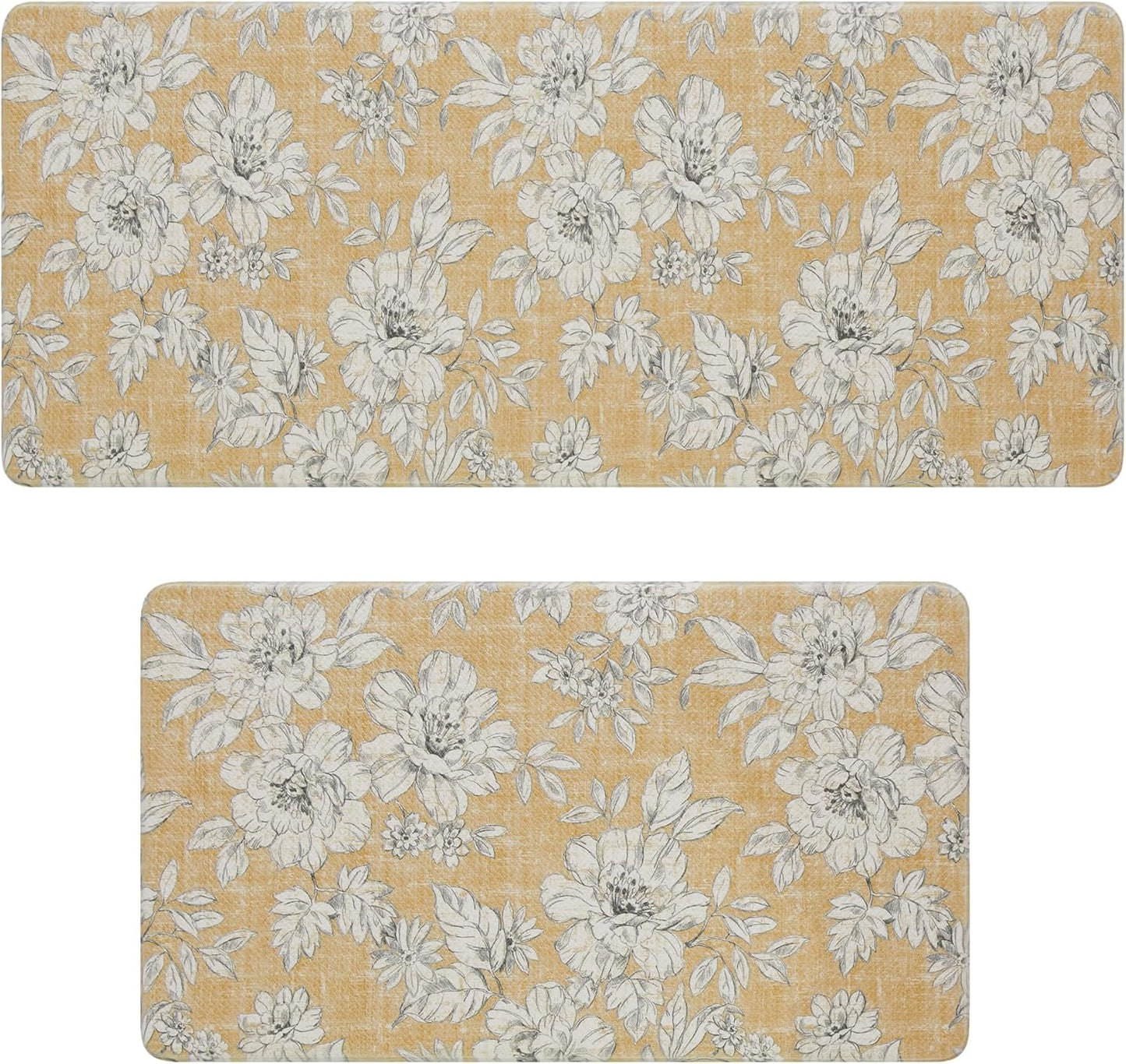 Laura Ashley Anti-Fatigue Kitchen Mat for Cooking Relief