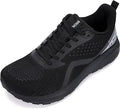 Wide Men's Road Running Shoes with Cushioned EVA Midsole - BRONAX