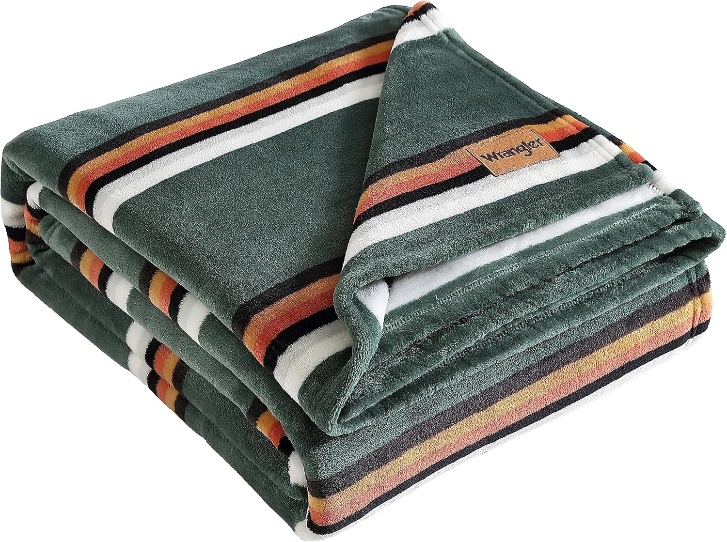 Wrangler King Blanket - Ultra Soft Plush Fleece Bedding for Comfort
