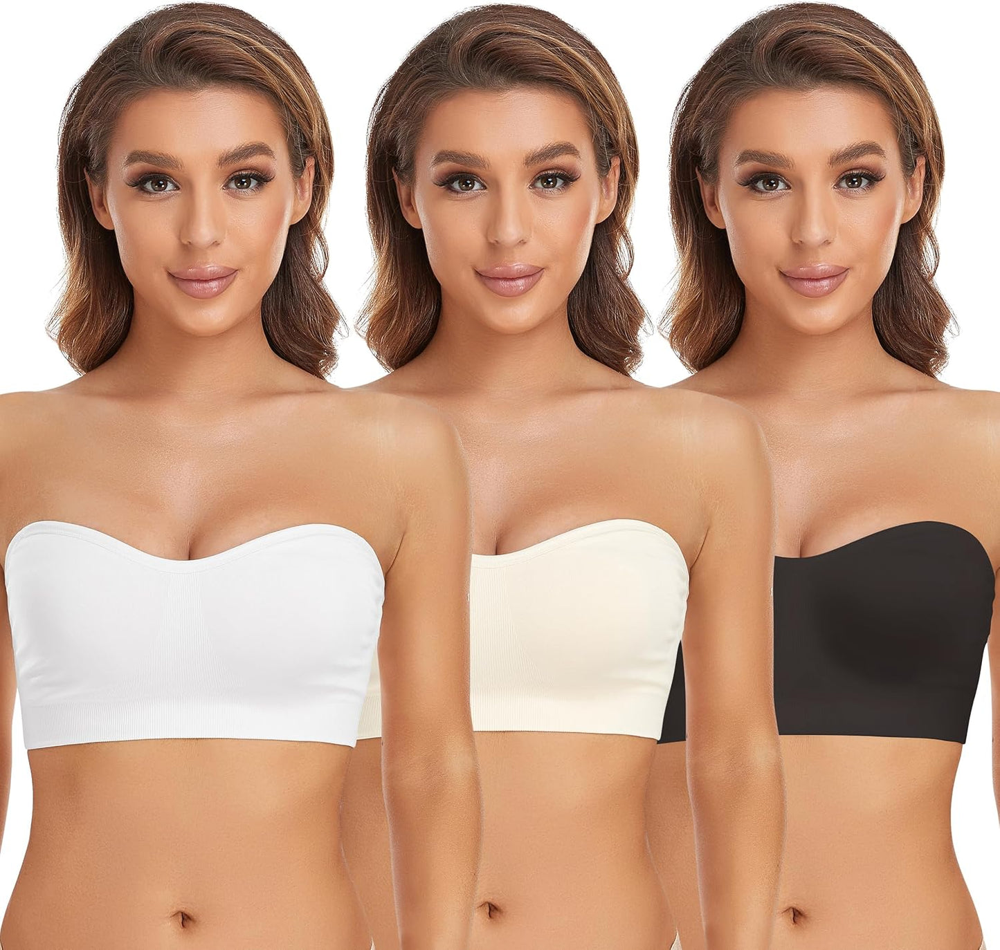 Lusait Strapless Bra for Women: Comfortable & Stylish