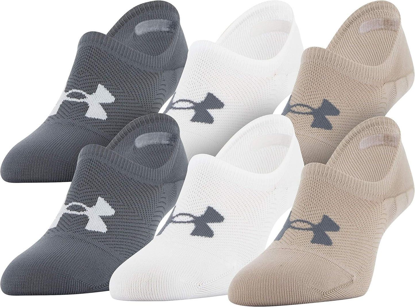 Under Armour Breathe Lite Ultra Low Socks for Women, Multipairs