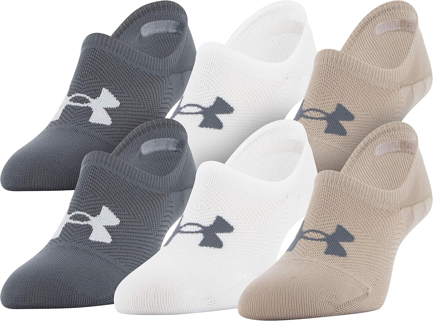 Under Armour Breathe Lite Ultra Low Socks for Women, Multipairs
