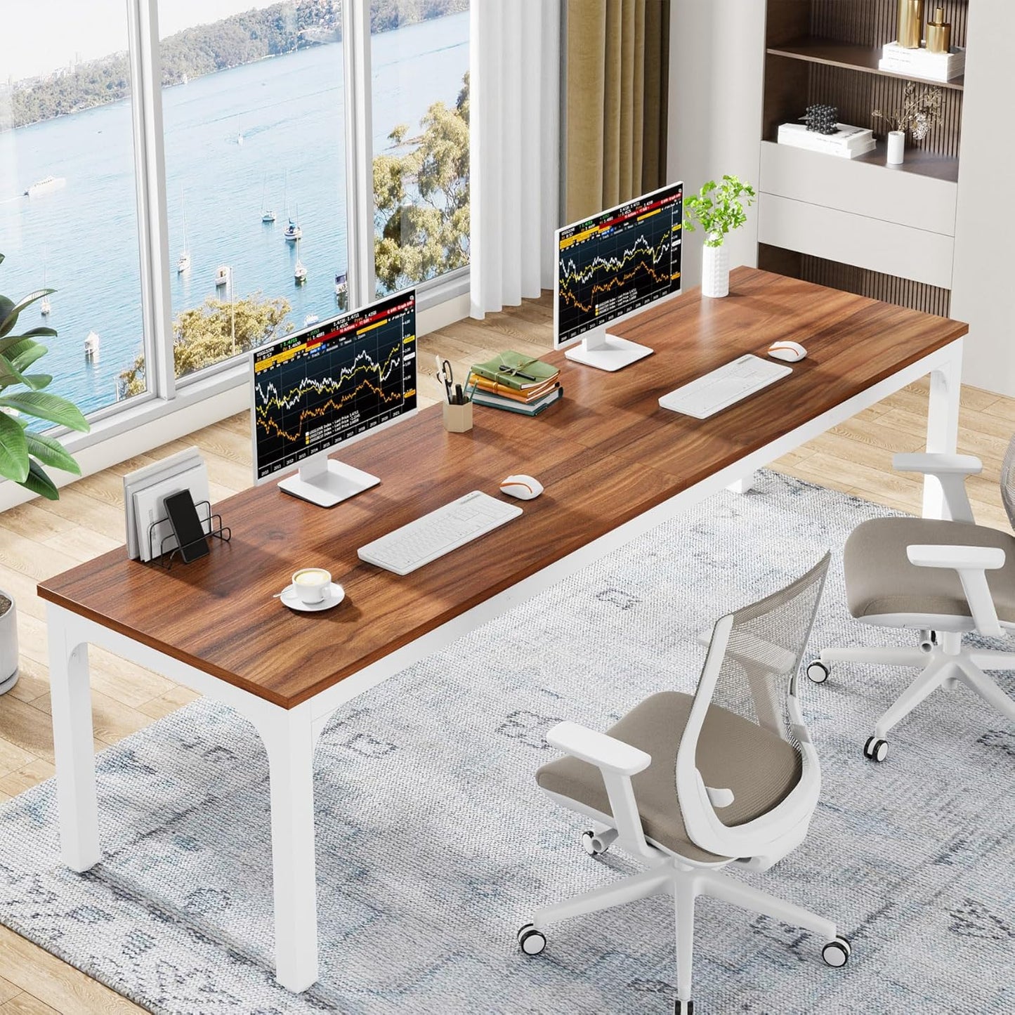 Tribesigns 78.7 Inches Extra Long Computer Desk for Home Office