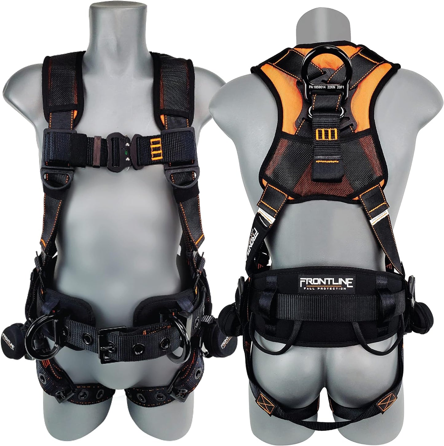 FRONTLINE FALL PROTECTION Harnesses with D-Ring for Safety