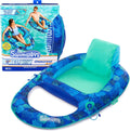 Swimways Elite Spring Float Recliner Pool Lounge Chair - Cooling Mesh