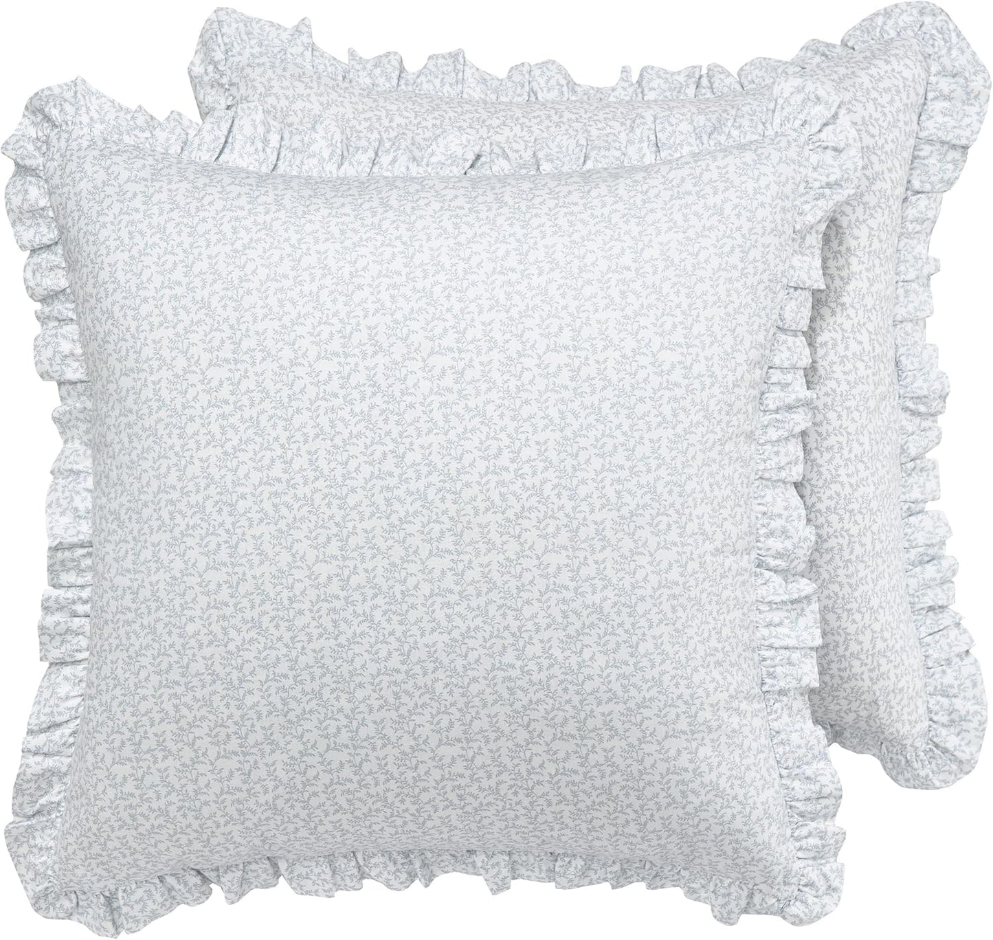 Laura Ashley Home Adelina White Ruffle Euro Sham Pair Review