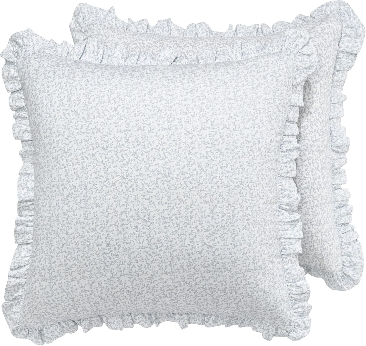 Laura Ashley Home Adelina White Ruffle Euro Sham Pair Review