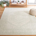 Adirondack Area Rug 6 ft x 9 ft Sage & Ivory - Durable Comfort